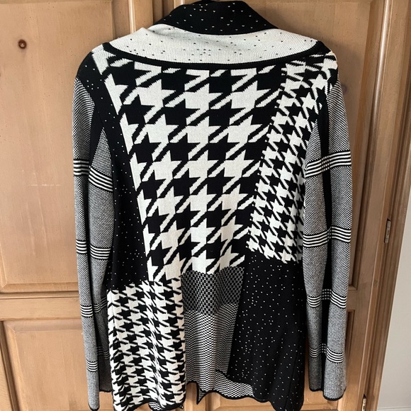 Rabe black and white cardigan - Picture 5 of 6